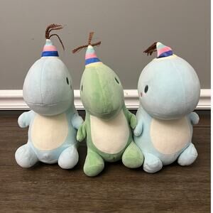 Kawaii Pastel Dinosaur Plush Party Bundle‎